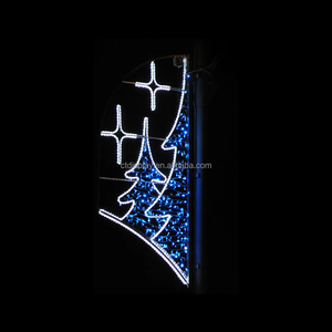 كبير ضوء ندفة الثلج الديكور القطب التجاري - Product Image 2