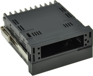 Caja para Medidor Digital de Panel ABS de 48x96x112mm con Bloque de Terminales, Color Negro, Certificación ISO9001, Entrega Rápida - Product Image 1