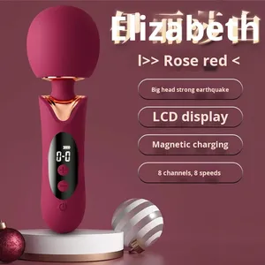 Vibrador AV de Cabeza Grande con Vibración Fuerte Ji Yu, Vibrador Silencioso para Mujeres, Palo de Masaje Pequeño de 50, Juguetes Sexuales para Adultos - Product Image 6