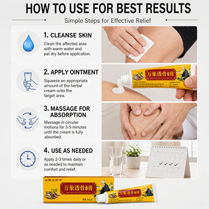 Pommade à base de plantes apaisante et soulageante, Crème douce et apaisante pour le visage, Idéale pour les climats froids et humides et le confort physique quotidien - Product Image 4