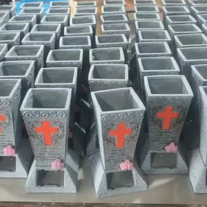 Vaso Commemorativo per Halloween, Supporto Solare per Vaso da Cimitero - Product Image 3