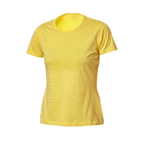 T-shirts pour hommes en coton/polyester, grandes tailles, logo personnalisé imprimé, vierges, écologiques, anti-boulochage, séchage rapide, respirants - Product Image 1