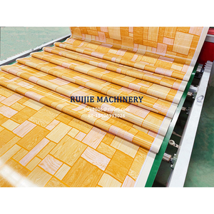 PVC Thảm Gỗ Ván Vinyl Sàn Mat CuộN PVC Sàn Bao Gồm Máy Làm - Product Image 6