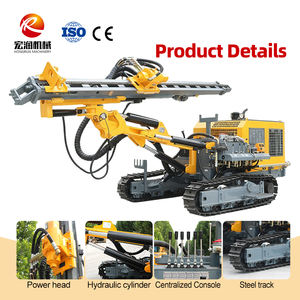 אבן מחצבה סלע קידוח קידוח בורהאולי עבור אבן קשה לבניית כריית סלע קשה תשתית קידוח חור עמוק מכונת קידוח - Product Image 2