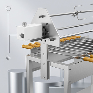 <span class=keywords><strong>Asador</strong></span> de Carbón Comercial de Acero Inoxidable <span class=keywords><strong>para</strong></span> Pollo, <span class=keywords><strong>Asador</strong></span> Vertical de Carbón - Product Image 3