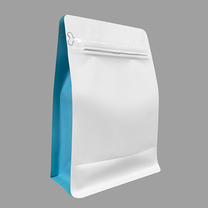 Lebei bán buôn đáy phẳng gussett túi nhựa gói bao bì túi cà phê có khóa kéo cho bánh Salad cà phê - Product Image 5