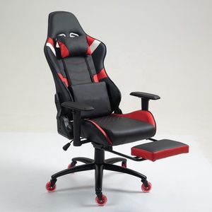 500LBS <span class=keywords><strong>chaise</strong></span> d'ordinateur robuste en gros pas cher ergonomique confortable course <span class=keywords><strong>chaise</strong></span> de jeu de <span class=keywords><strong>bureau</strong></span> avec repose-pieds - Product Image 6