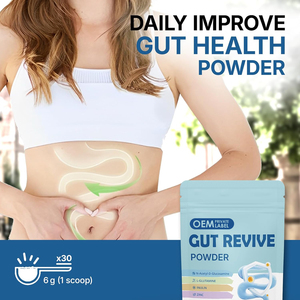 OEM Gut Powder Super Gut Powder con L-Glutamina, Prebiótico, Regaliz y Corteza de Olmo Resbaladizo para la Salud Intestinal - Product Image 5