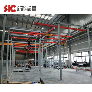 250kg 500kg 1 1.5 2 tonnellate a basso binario flessibile <span class=keywords><strong>Kpk</strong></span> gru Free Standing Workstation carroponte - Product Image 6