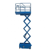 Plateforme élévatrice compacte de 300 kg, utilisable dans un ascenseur, plateforme élévatrice portable pour une personne, mini élévateur à ciseaux pour travaux de réparation