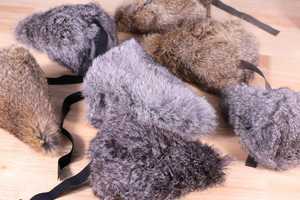Jouet souris en vraie fourrure de lapin écologique pour lapin, anti-ennui et stimulant l'exercice - Product Image 5