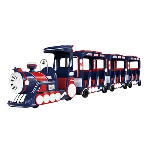 Best-seller scenic spot trackless mall train strutture di divertimento per bambini treno elettrico treno turistico