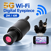 Kamera Lensa WiFi 23.2mm CMOS Kamera Mikroskop Nirkabel 4MP 2560x1440 USB2.0 Tipe-C untuk Pengukuran Android iOS