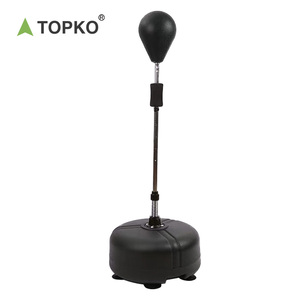 كيس ملاكمة قابل لتعديل الارتفاع من TOPKO، هدف تدريب ملاكمة متين، كرة سرعة كبيرة للتدريب على ردود الفعل - Product Image 1