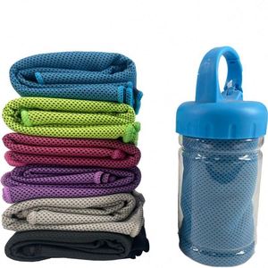 Toalla Deportiva de Microfibra Personalizada, Ligera, para Yoga, Gimnasio, Ejercicio, Tamaño Pequeño, Estilo Liso, para Exteriores, Hielo, Frío Intenso - Product Image 1