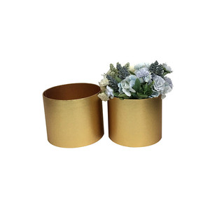 Lugar de aluminio de alto grado película dos sosteniendo cubo <span class=keywords><strong>Fu</strong></span> Cubo de plata Willow la víspera de Año Nuevo de cubo flores <span class=keywords><strong>caja</strong></span> de regalo - Product Image 4