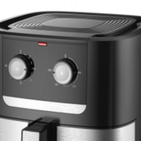 Nouvelle sortie : Friteuse à air électrique manuelle multifonction 8L pour grande famille, sans huile