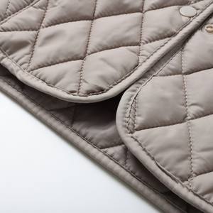 Veste d'hiver pour femmes d'âge moyen, en promotion, couleur lavande, col à revers, boutonnée, <span class=keywords><strong>prix</strong></span> de <span class=keywords><strong>gros</strong></span> direct usine - Product Image 5