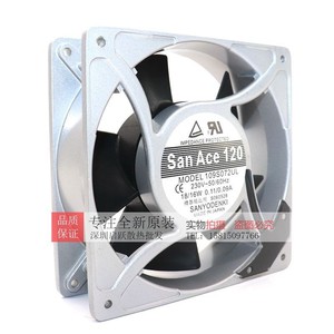 Ventilador de refrigeración de alto flujo de aire Sanyo San Ace 120 109S072UL 230V 18/16W fabricado en Japón - Product Image 2