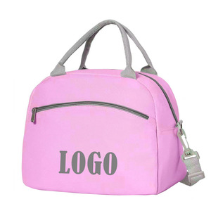 Plegable mantener alimentos frescos aislamiento térmico almuerzo enfriador mensajero bolsa de mano para Camping playa viaje Picnic bolsos portátiles - Product Image 5