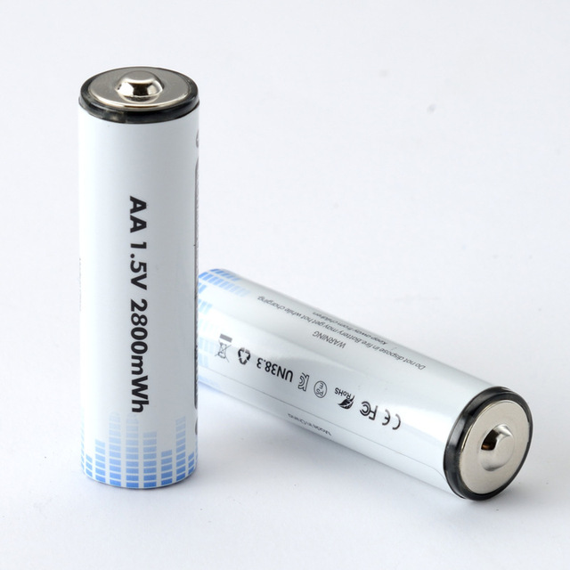 EcoPowerFlow AA Rechargeable Lithium Battery-Sustainable High-Capacity Powerhouse for Home Appliances & Remote Control