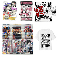 En gros personnalisé voiture de sport sérigraphie transfert thermique vinyle autocollant conception étiquette t-shirt DTF impression par transfert de chaleur