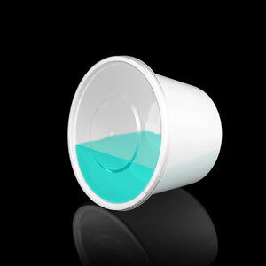 Disposable <b>White</b> Round Bowl 1000ml With Lid Food Grade PP Microwave Safe Takeout Soup Dessert Bowl - Product Image 2