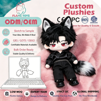 Poupée Kpop en coton personnalisée sans minimum de commande, taille collectionneur 20 cm avec vêtements amovibles pour les fans CE
