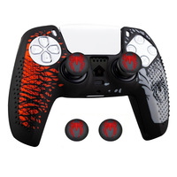 Étui de protection pour manette de jeu AOMIOU pour PS5, étui en silicone protecteur, accessoires pour joueurs de jeux vidéo pour manette PS5, housse de protection