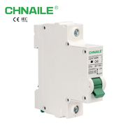 Interruptor Automático Miniatura CHNAILE DZ47-63H MCB de 1 Polo, 230V, 6kA, Alta Capacidad de Ruptura, 10A, 16A, 20A, 25A, 32A, 40A, 50A, 63A, Interruptor de CA