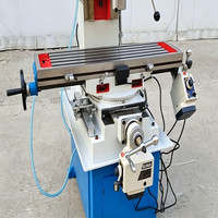 Machine de perçage et de fraisage verticale ZX50C, multifonctionnelle, capacité de perçage de 50 mm, travail des métaux, broche MT4, neuve en stock