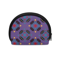 Sac de rangement portable exclusif personnalisable avec fermeture éclair, motif tropical fleur de Tiaré Hawaïenne, mini pochette mignonne pour clés