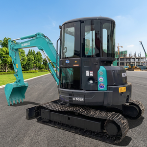 รถขุดขนาดเล็ก Kobelco SK55SR มือสอง นำเข้าจากญี่ปุ่น น้ำหนัก 5.5 ตัน แบบสวิงหางสั้น ระบบไฮดรอลิก รถขุดตีนตะขาบ Kobelco มีสินค้าในสต็อก - Product Image 1