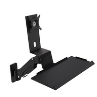 Meisonic – Bras de moniteur robuste T9-GA01KBL-W-UF pour écran publicitaire, moniteur de magasin, application commerciale – Vente en gros