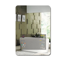 Miroir Mural Intelligent avec Écran Tactile 21,5 Pouces Android 11 Quad Core Moniteur de Santé Vocal pour Chambre, Salon, Hôtel - Vente en Gros