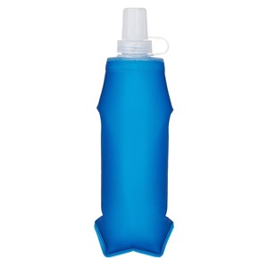 ขวดน้ำซิลิโคนพับได้ 250 มล. แบบพกพาสำหรับการปั่นจักรยานและเดินป่า - Product Image 1