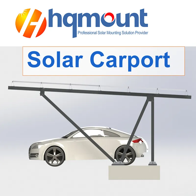 Sistema de carga Solar, estructura de montaje de pérgola, impermeable, de aluminio, novedad