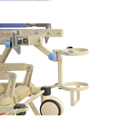 Vente flash : Chariot de transfert médical de luxe, chariot plat, clinique, hôpitaux, véhicules d'urgence pour le transfert des patients