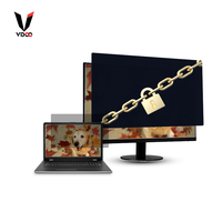Filtre d'écran d'ordinateur anti-ESPION de taille personnalisée pour la protection de la vie privée des écrans d'ordinateur portable et de bureau