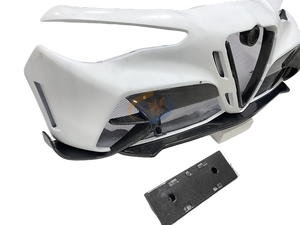 <span class=keywords><strong>Paraurti</strong></span> <span class=keywords><strong>Anteriore</strong></span> per <span class=keywords><strong>Alfa</strong></span> <span class=keywords><strong>Romeo</strong></span> Giulia in Fibra di Carbonio Aggiornato GTAm Versione a Carrozzeria Stretta Sostituisce il <span class=keywords><strong>Paraurti</strong></span> <span class=keywords><strong>Anteriore</strong></span> Originale - Product Image 6