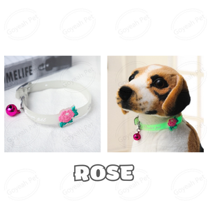 <span class=keywords><strong>Collar</strong></span> luminoso de silicona para gato, <span class=keywords><strong>Collar</strong></span> fluorescente con campana para gato - Product Image 5