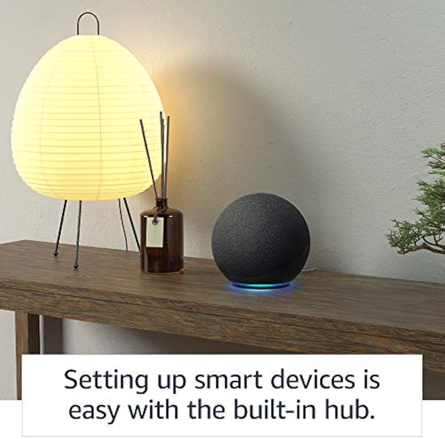 2025 Alaxe Dot 5th Generation Smart Portable Round Desktop Subwoofer Speaker Rgb Led Lighting New Design Wireless Base Speaker · image 2