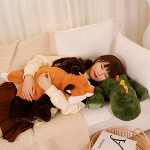 Zorro de peluche de 50cm y 65cm para niños, almohada de animales Kawaii, decoración del hogar - Product Image 4