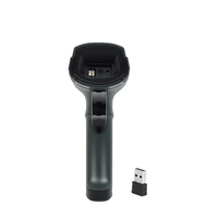 Interface USB Scanner de codes à barres omnidirectionnel 2D 1D et lecteur de codes QR avec balayage automatique 3.8m/sec Support fixe en stock