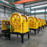 Concasseur à mâchoires mobile Shaolin Heavy Machinery avec roulement de moteur et engrenage - Certifié ISO 9001 Capacité maximale de 40 t/h Prix compétitif
