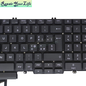 Được bàn phím đèn nền Bỉ cho vĩ độ Dell 5500 5501 5510 Độ chính xác 5511 3540 3541 3500 3501 0x21wj 0vpy1d bàn phím - Product Image 2