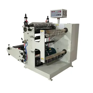 Automatic Cash Register Paper Roll Slitter Rewinder Thermal Paper Slitting Laminating Machinery