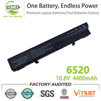 Batterie de remplacement pour ordinateur portable HP COMPAQ 540 541 Business Notebook 6520S 6530s 6531s 6535S, KU530AA HSTNNDB51 451545261