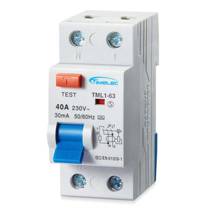 อุปกรณ์อิเล็กทรอนิกส์ AC Type 1P + N 63A และต่ำกว่า TML1-63 32A เบรกเกอร์100mA rccb - Product Image 1