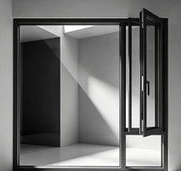 Ventanas Abatibles de Aluminio de Diseño Moderno YATTON, Personalizables en Tamaño y Color, Insonorizadas, con Vidrio Templado de Doble Capa